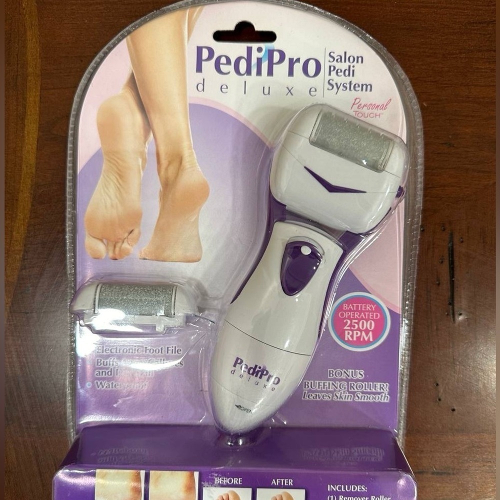 PediPro Deluxe Salon Pedi System Personal Touch Bonus Buffing Roller Foot New